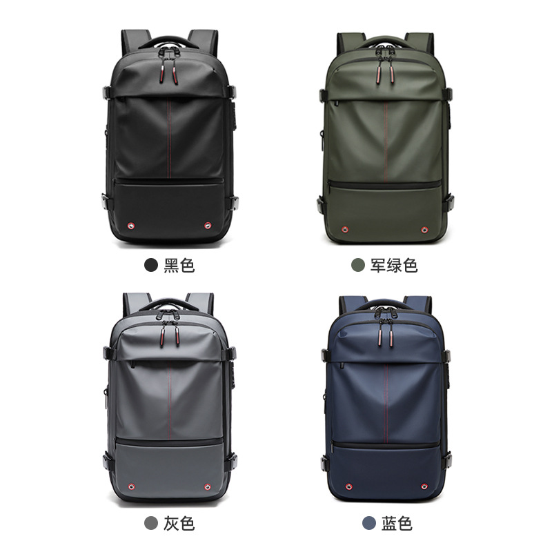 MOCHILA INTELIGENTE DE VIAJE CON COMPRENSIÓN AL VACIO