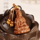 LLAVERO DE MADERA DE LA FORTUNA CHINA