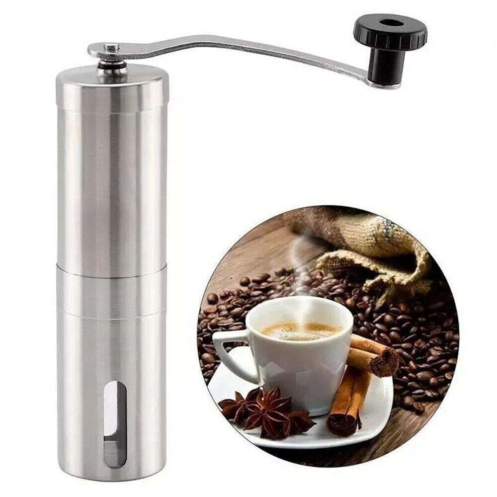 MOLINO DE CAFE MANUAL DE ACERO INOXIDABLE