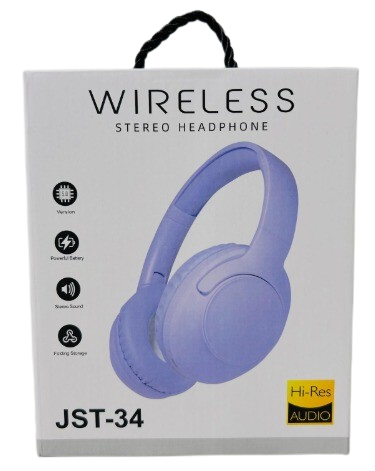 AUDÍFONOS BLUETOOTH JST-34 – HI-RES AUDIO