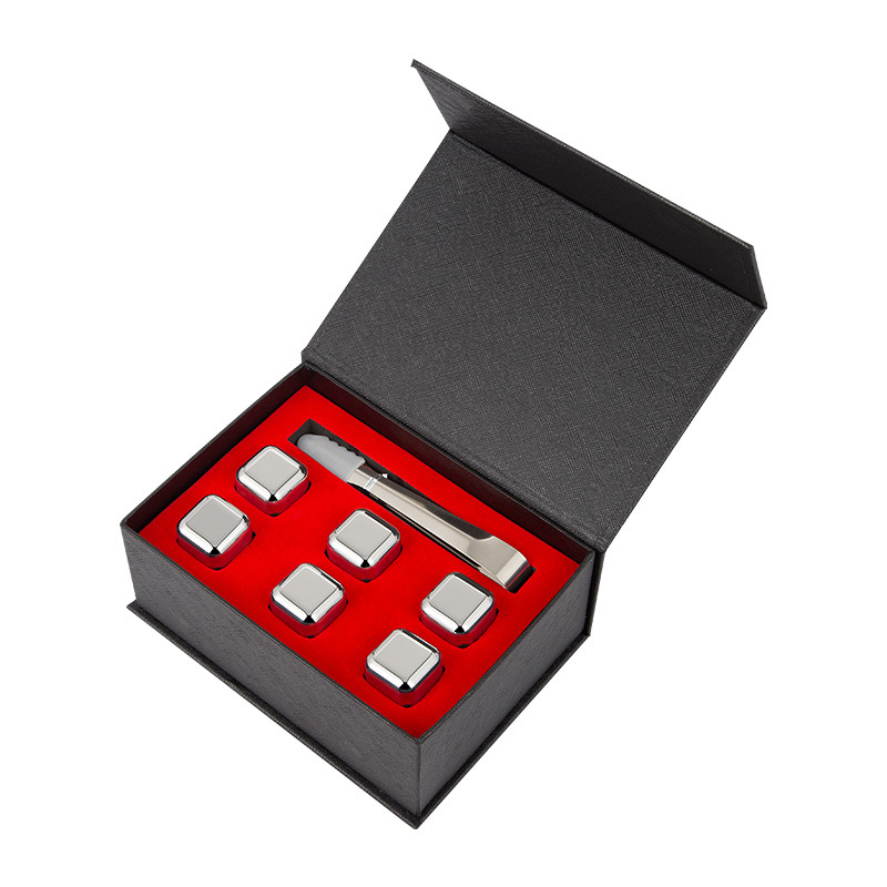 CUBOS DE HIELO DE ACERO INOXIDABLE  HKSBOX