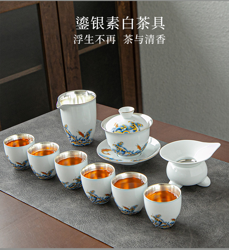 JUEGO DE TÉ DE PLATA ESTERLINA DE ALTA GAMA