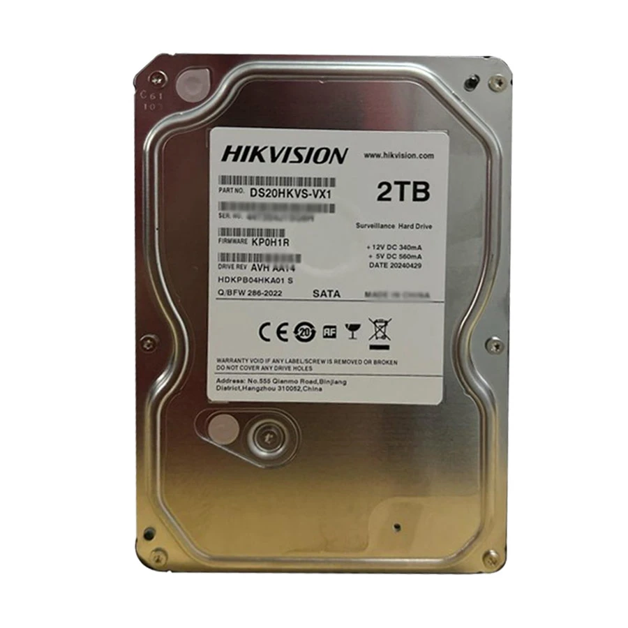 HIKVISION DISCO DURO DE 2TB DS20HKVS-VX1