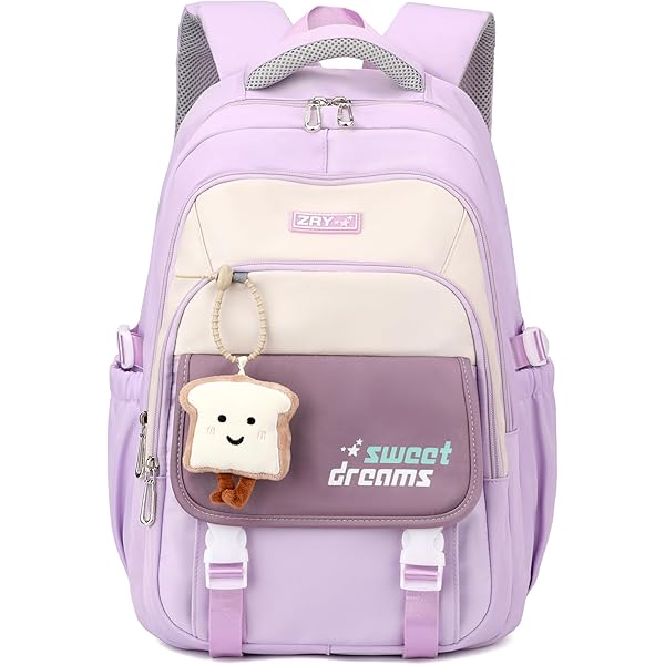MOCHILA MORADA SWEET DREAMS 3 BOLSILLO 