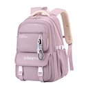 MOCHILA ESCOLAR ZIRANYU 5 BOLSILLO, CON LLAVER DE ESTRELLA