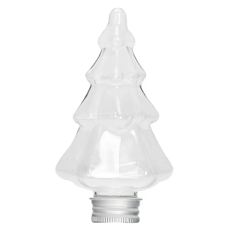 VASO CON DISEÑO DE ARBOLITO