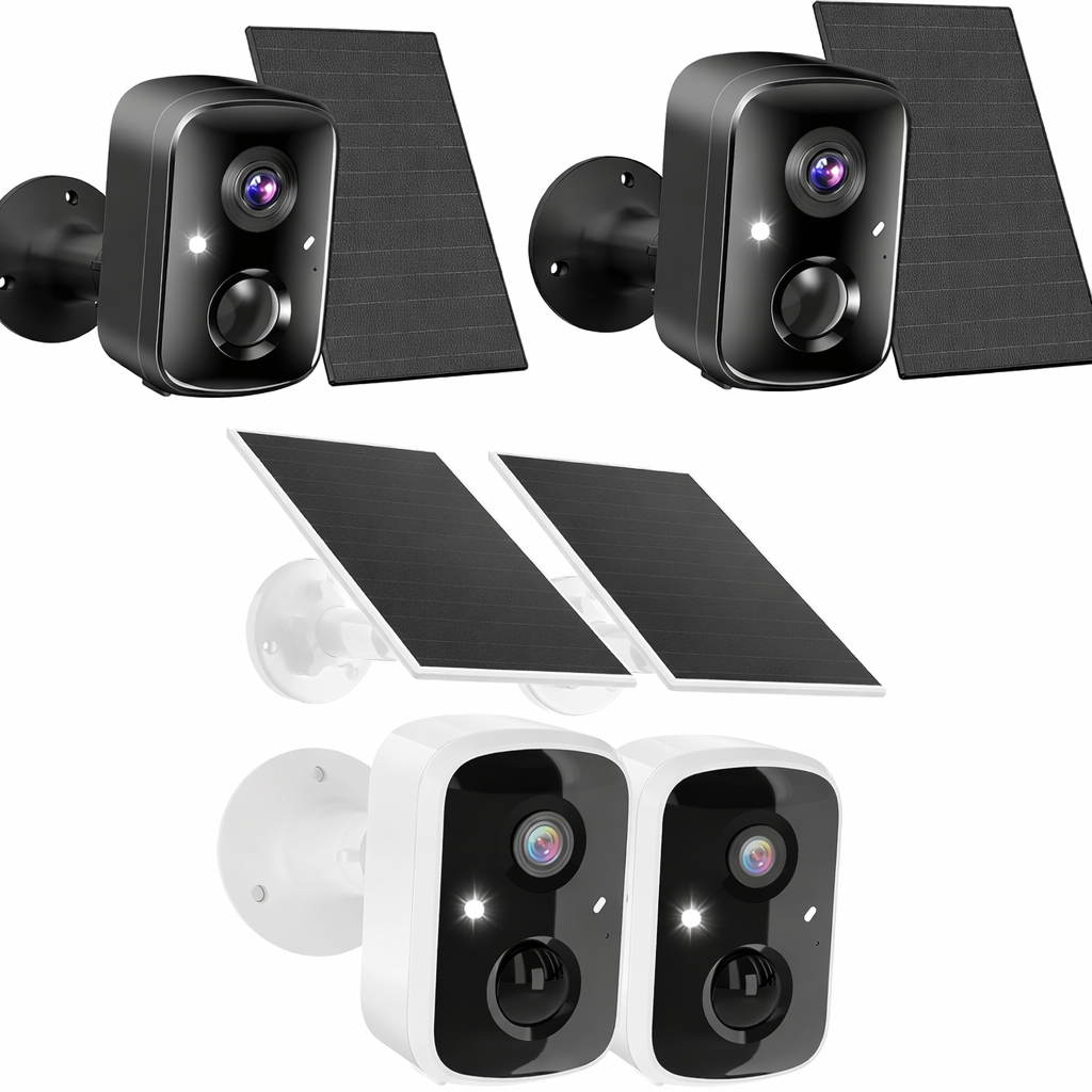 CÁMARA DE SEGURIDAD SOLAR WIFI CON SENSOR DE MOVIMIENTO