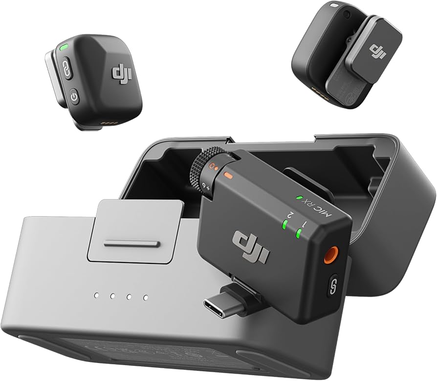 DJI MIC MINI (2 TX + 1 RX + ESTUCHE DE CARGA)