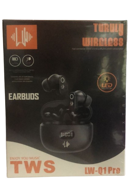 AUDÍFONOS INALÁMBRICOS TWS L&W LW-Q1 PRO