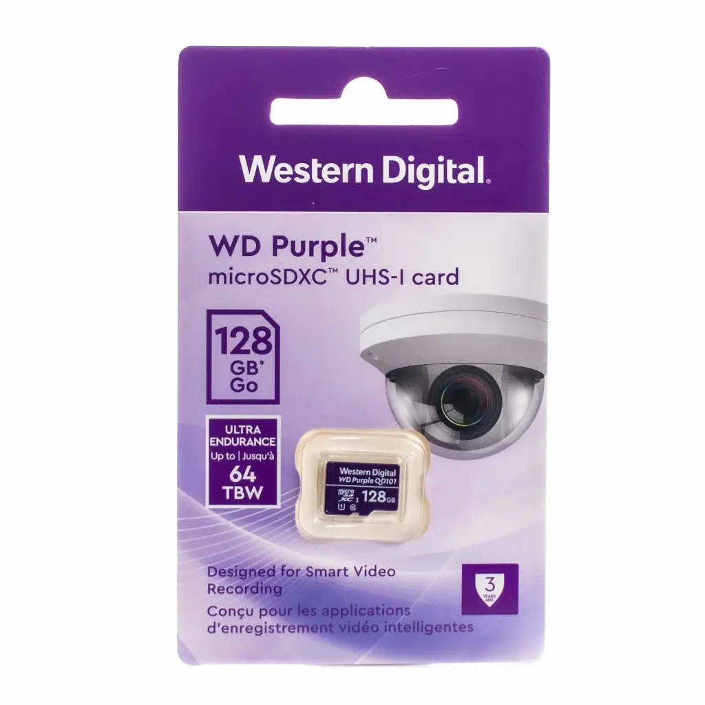 WESTERN DIGITAL PÚRPURA 128 GB MICROSDXC