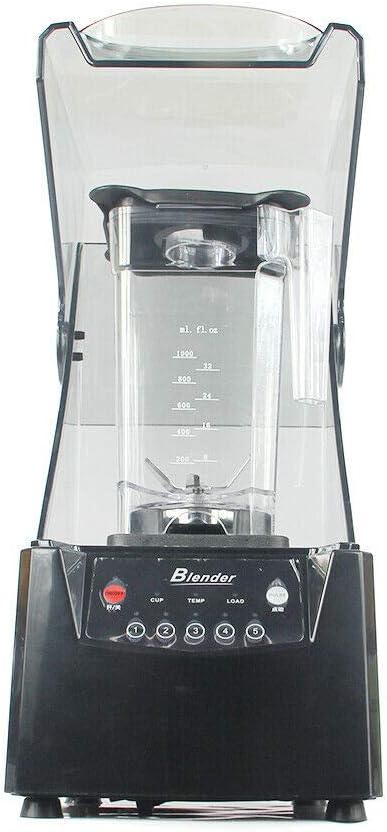 BATIDORA ELECTRICA 220V 2600W 1.8L, CUBIERTA COMERCIAL INSONOIZADA, TRITURADORA DE HIELO Y EXPRIMIDORA DE FRUTAS