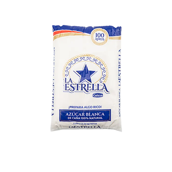 AZUCAR BLANCA LA ESTRALLA 5LBS