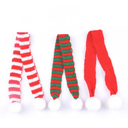 MINI BUFANDAS NAVIDEÑOS PARA DECORACION