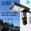 CÁMARA SOLAR INTELIGENTE PARA EXTERIOR CON ILUMINACIÓN LED AI