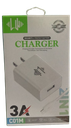 CARGADOR RÁPIDO 3A USB – MODELO C01M-V8