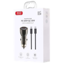 CARGADOR CARRO XO-CC60 60W Y QC 3.0 C/CABLE TYPE C