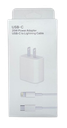ADAPTADOR USB-C 20W CON CABLE USB-C A LIGHTNING
